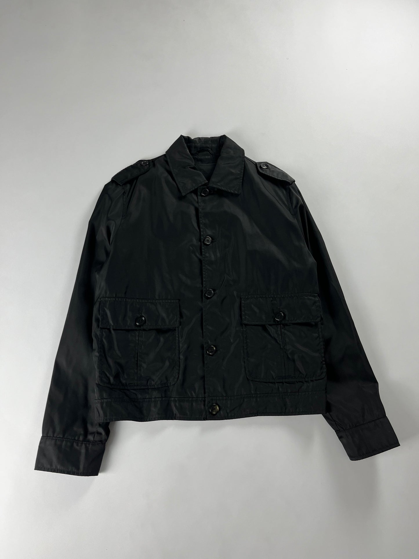 Prada Double Pockets Essential Nylon Jacket 1990s - S