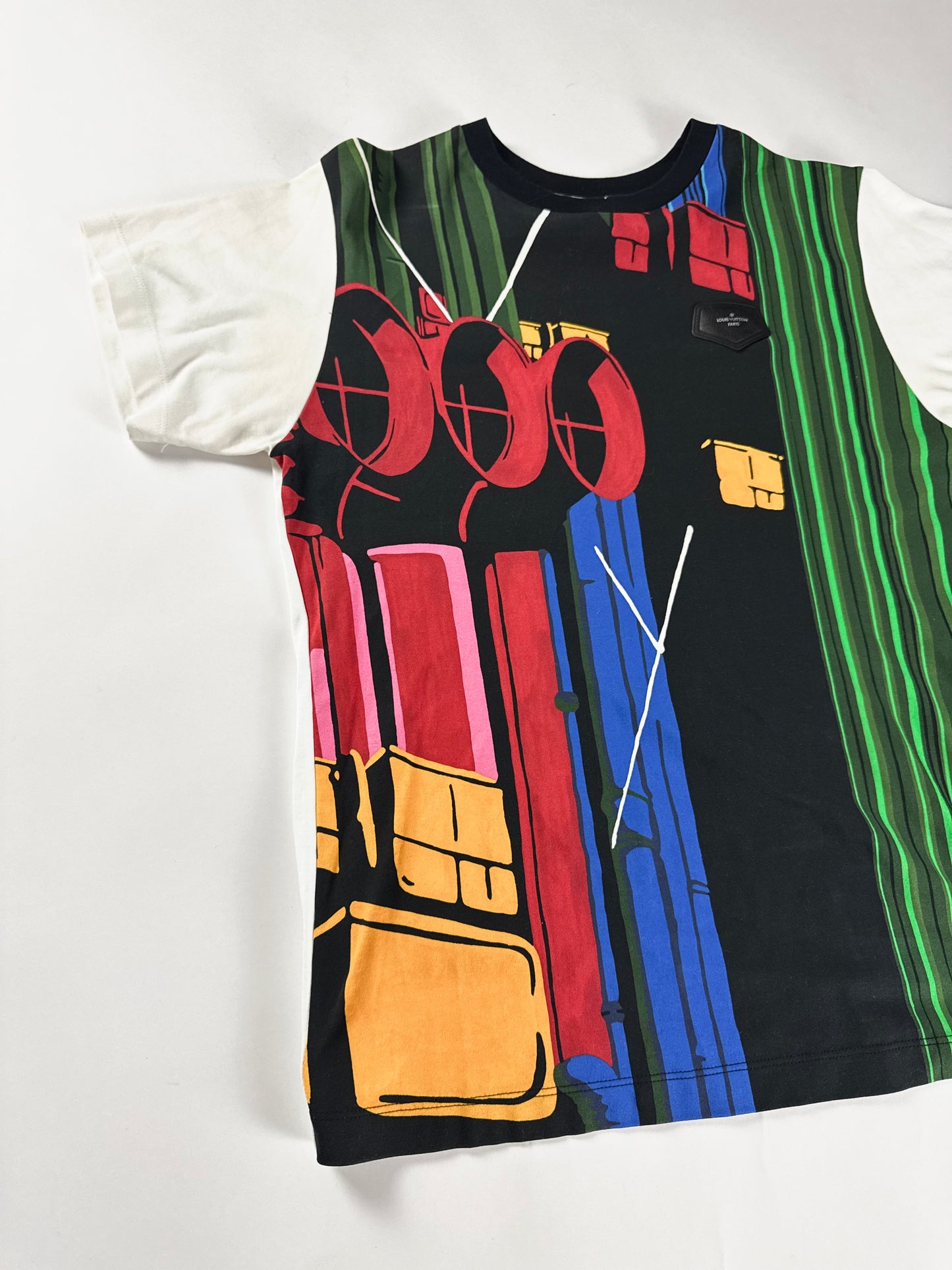 Louis Vuitton Sample Caeda Pompidou Souvenir Print Tee SS 2020 - L