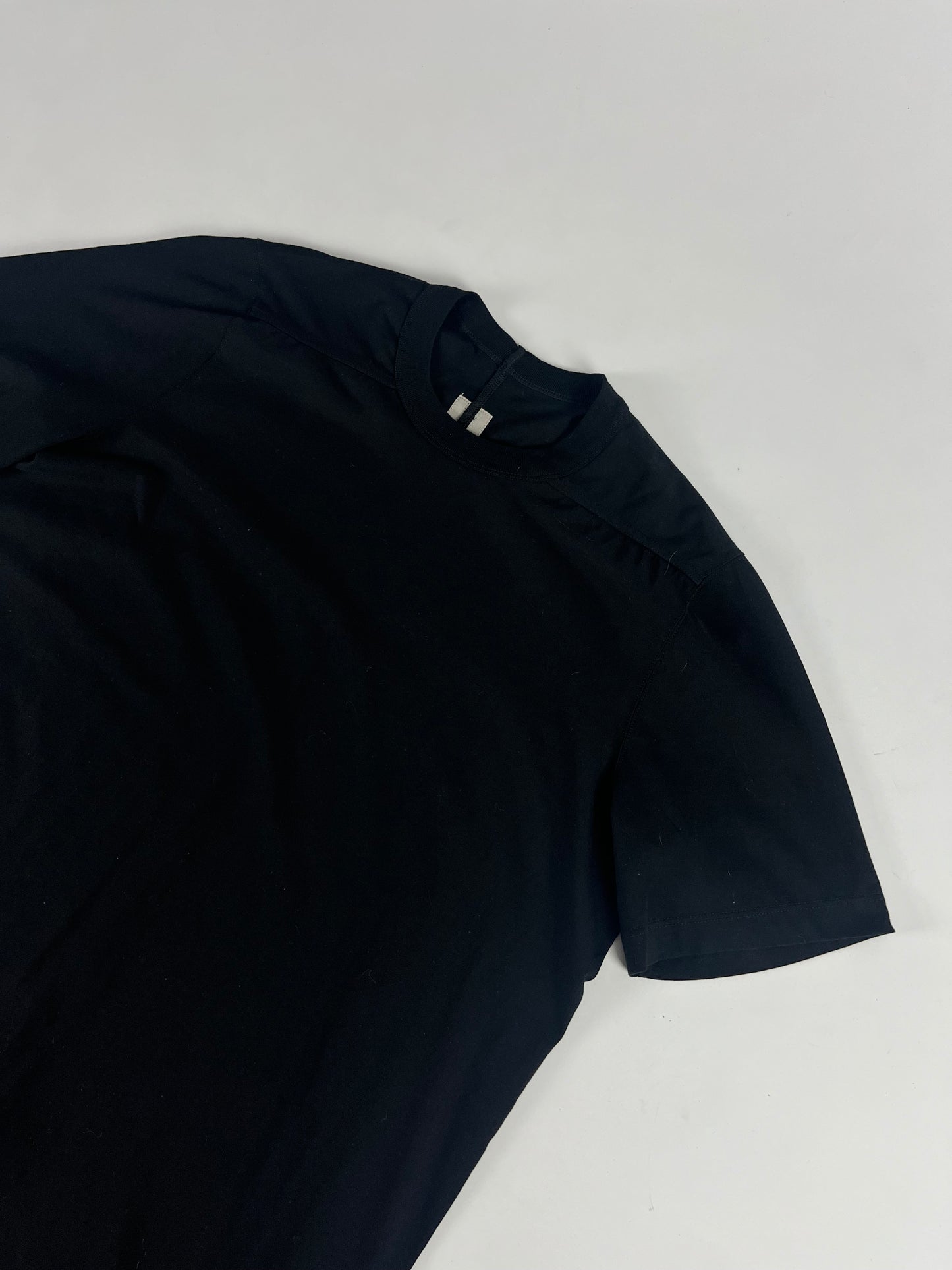 Rick Owens Black "Luxor" Coton Tee Shirt FW 2023 - S
