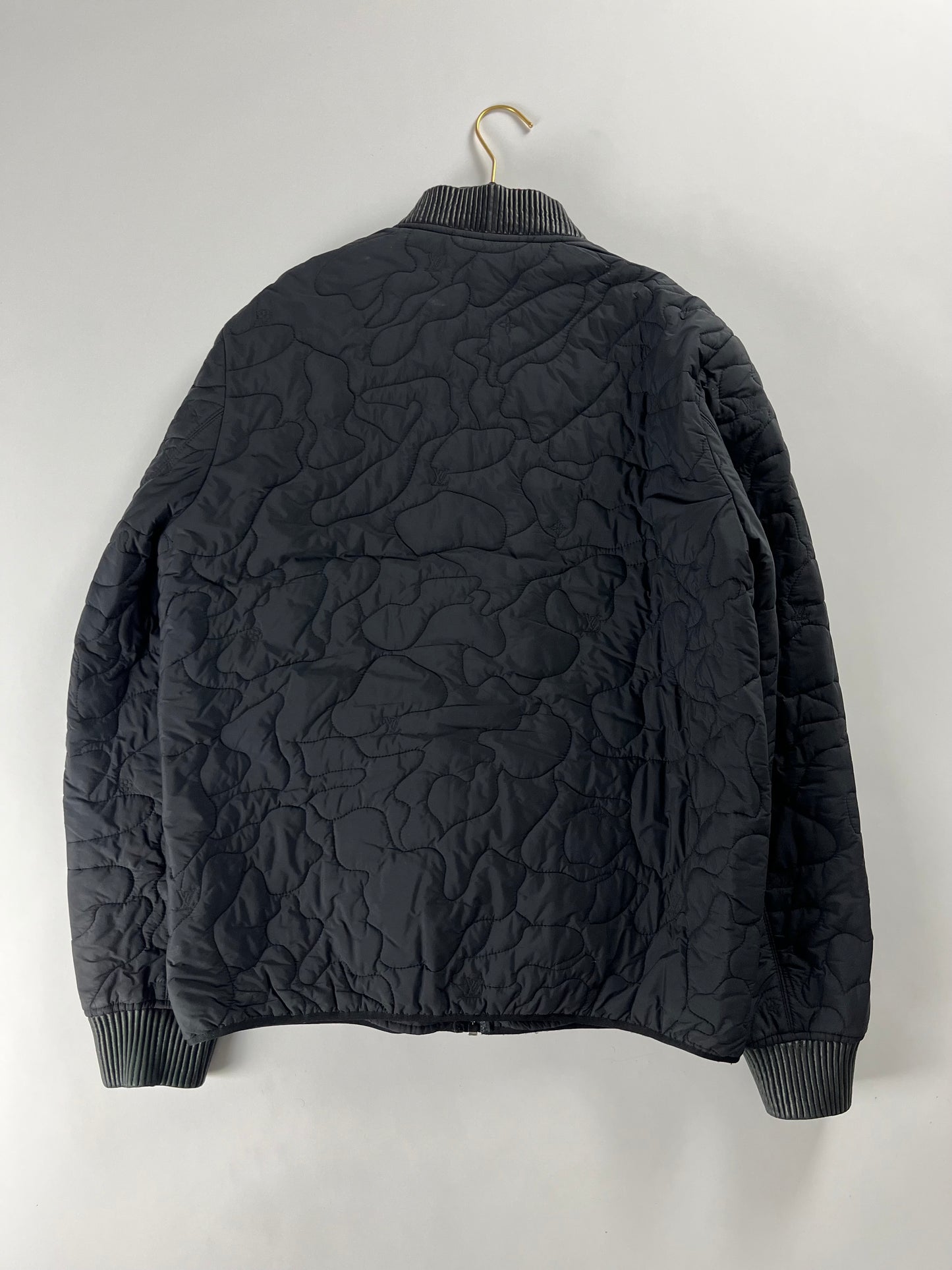 Louis Vuitton Monogram Down Bomber Jacket FW 2016 - L