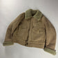 Gucci Tom Ford Suede Camel Shearling Jacket FW 2002 - XL