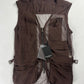 Yves Saint Laurent Tom Ford Brown Silk Cargo Vest SS 2002 - S