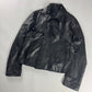 Givenchy Silent Black Leather Perfecto Jacket SS 2005 - M