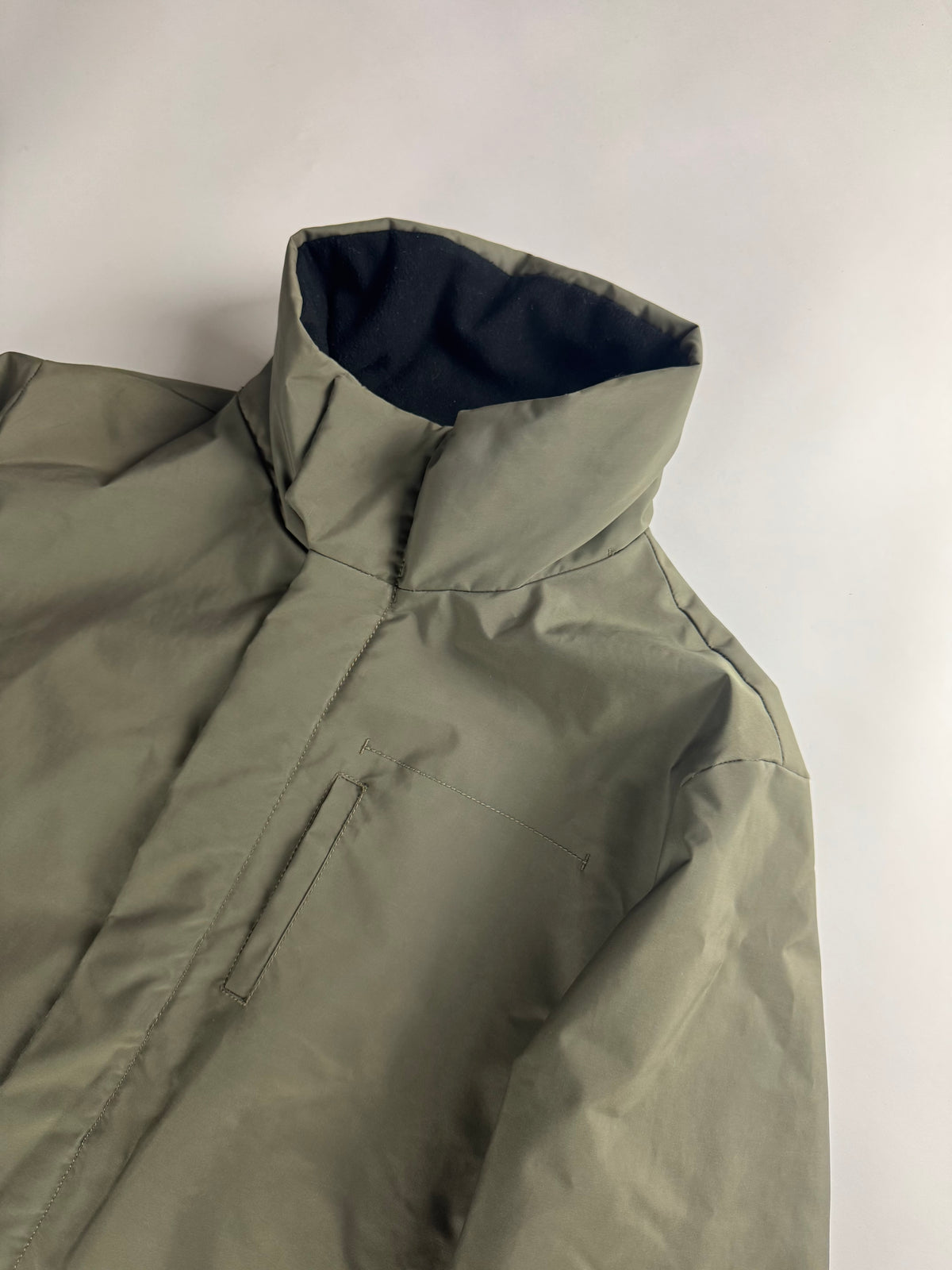 Prada Linea Rossa Khaki Nylon Technical Parka Jacket FW 1999 - M