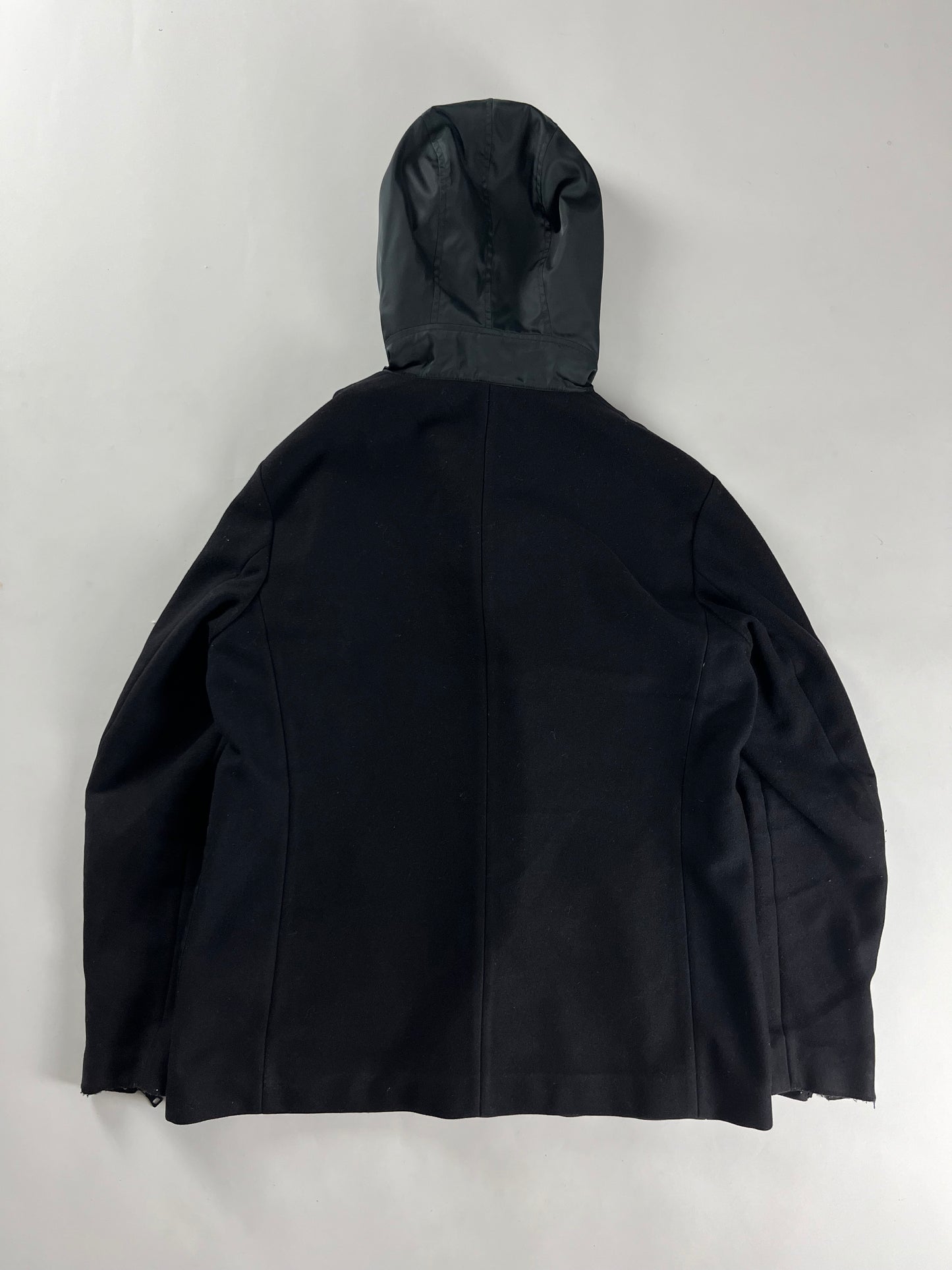 Prada Oversize Pocket Hybrid Fisherman Hooded Jacket FW 2010 - XL