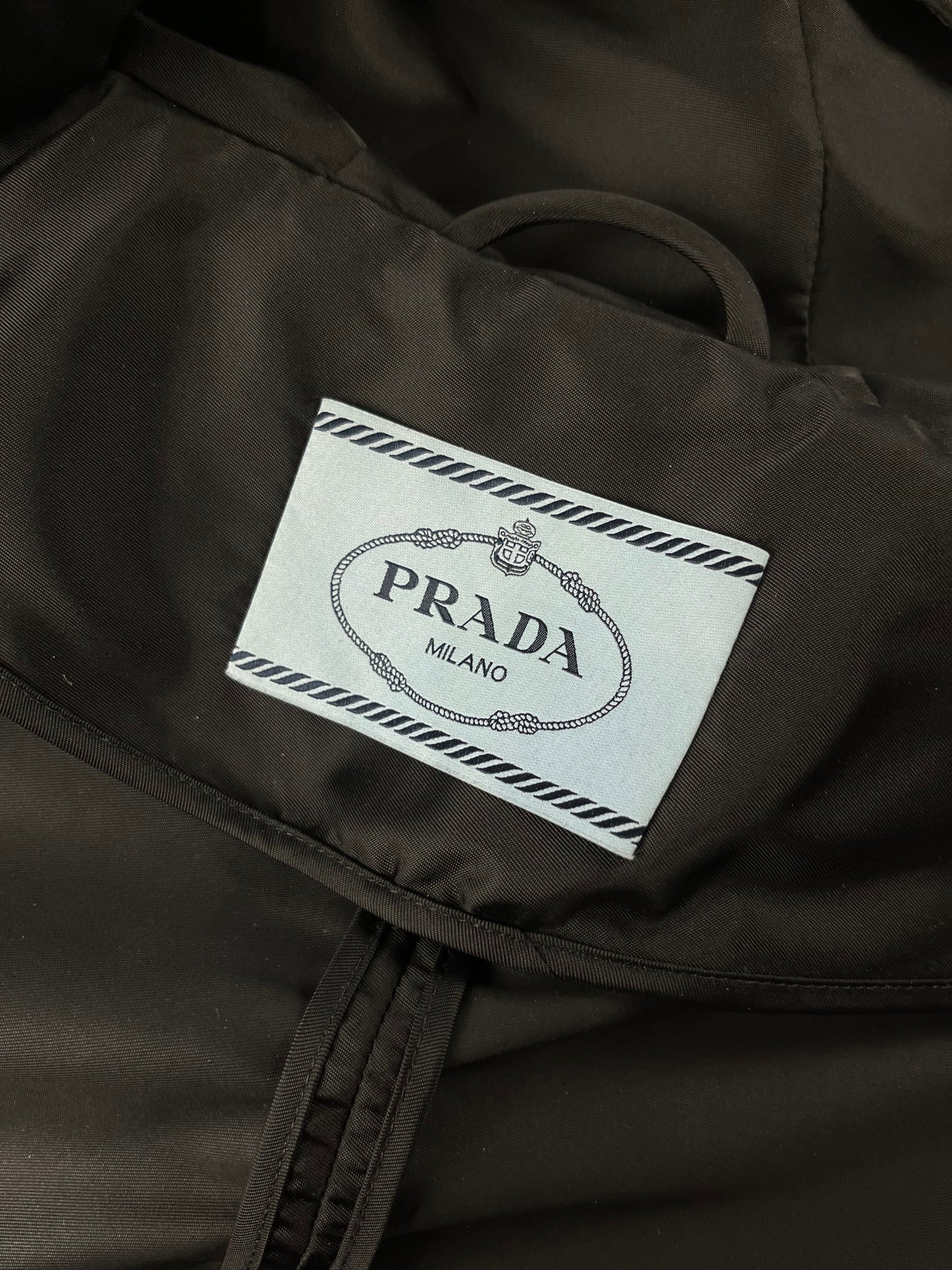 Prada Nocturne Nylon Zip Jacket  FW 2014 - S