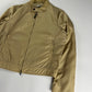 Prada Camel Nylon Moto Jacket 2000s - L