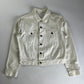 Gucci Washed White Button Up Classic Trucker Jacket FW 2002 - M