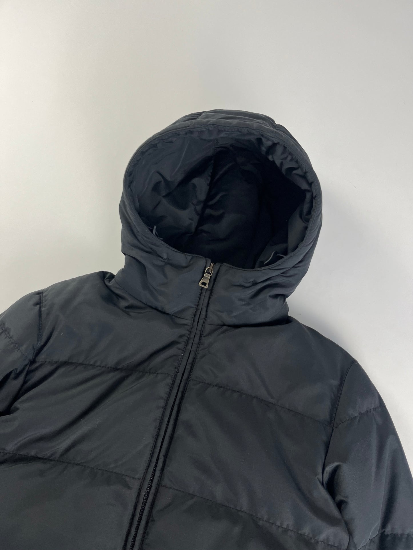Prada Essential Dark Grey Puffer Down Jacket FW 2006 - XS