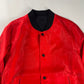 Balenciaga Alexander Wang Red Silk Bomber Jacket SS 2013 - M