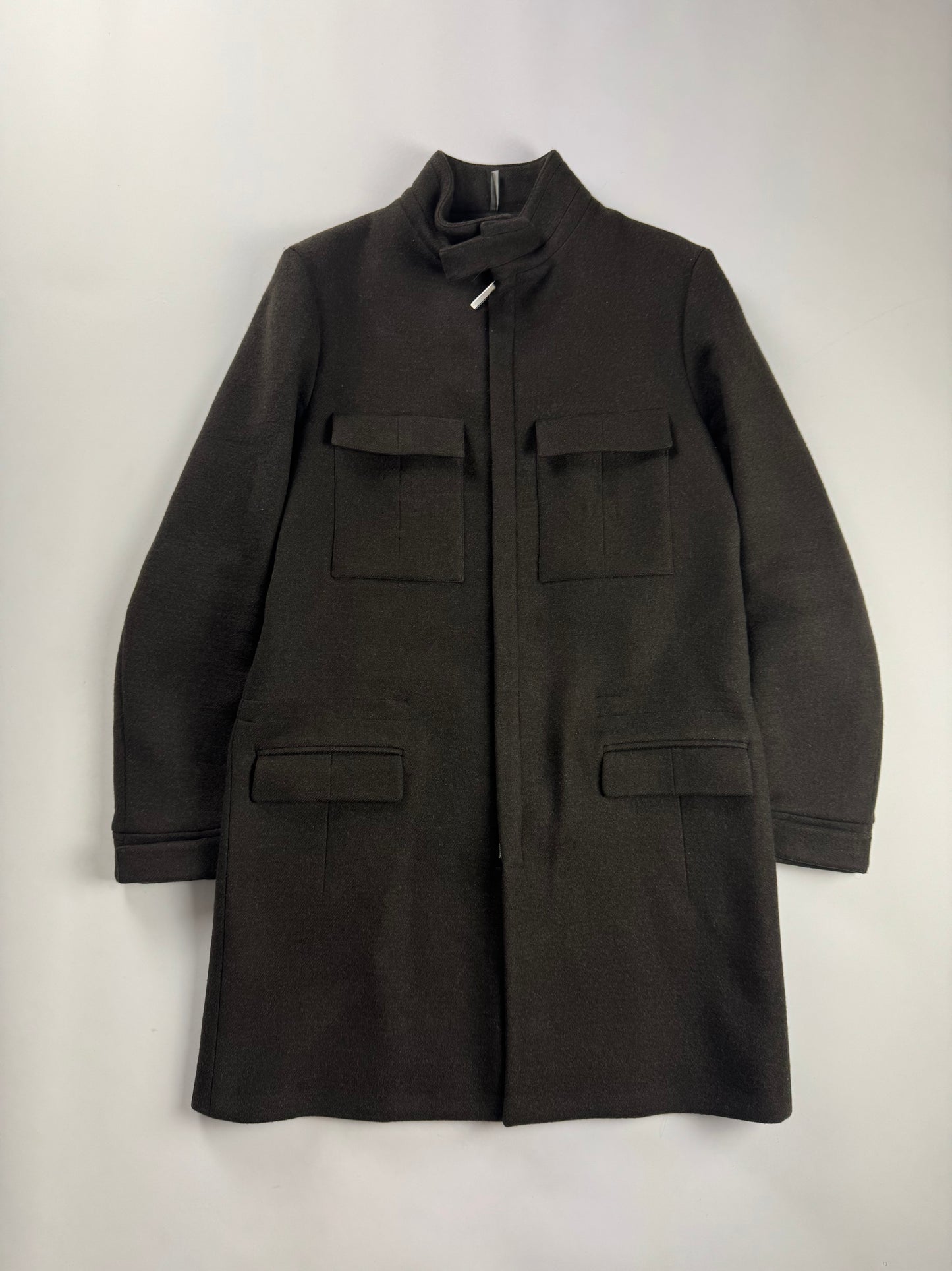 Dior Homme "Reflexion" Four Pockets Officer Coat FW 2002 - M