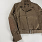 Louis Vuitton Sample Safari Perfecto Exotic Ostrich Leather Jacket SS 2017 - M