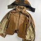 Dior Homme Sample Zip Sleeve Sand Brown Technical Hooded Jacket SS 2023 - M
