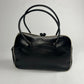 Prada Black Leather Pocket Bag FW 2000 - OS