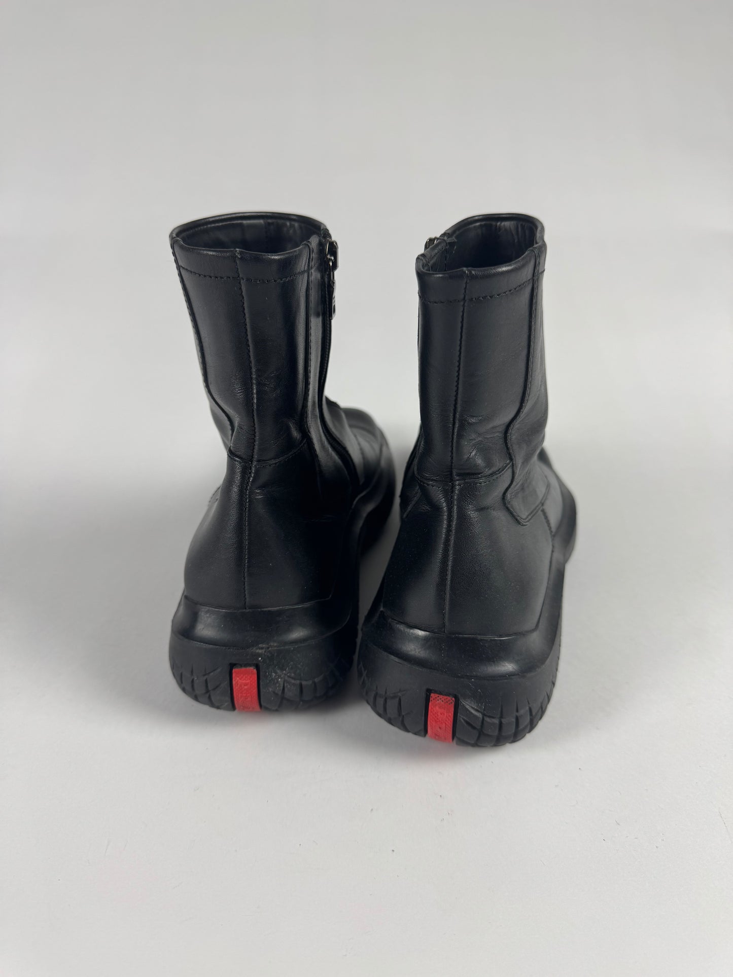 Prada Leather High Boots FW 1999 - 38 IT/39 EU