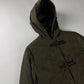 Prada Multi Belt Khaki Nylon Long Safari Coat FW 1999 - S