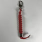 Louis Vuitton Kim Jones Braided Leather Key Holder Strap Pink Rose Silver Hardware 2010s - OS