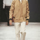 Prada Camel Premium OG Varsity Bomber Jacket FW 2002 - S
