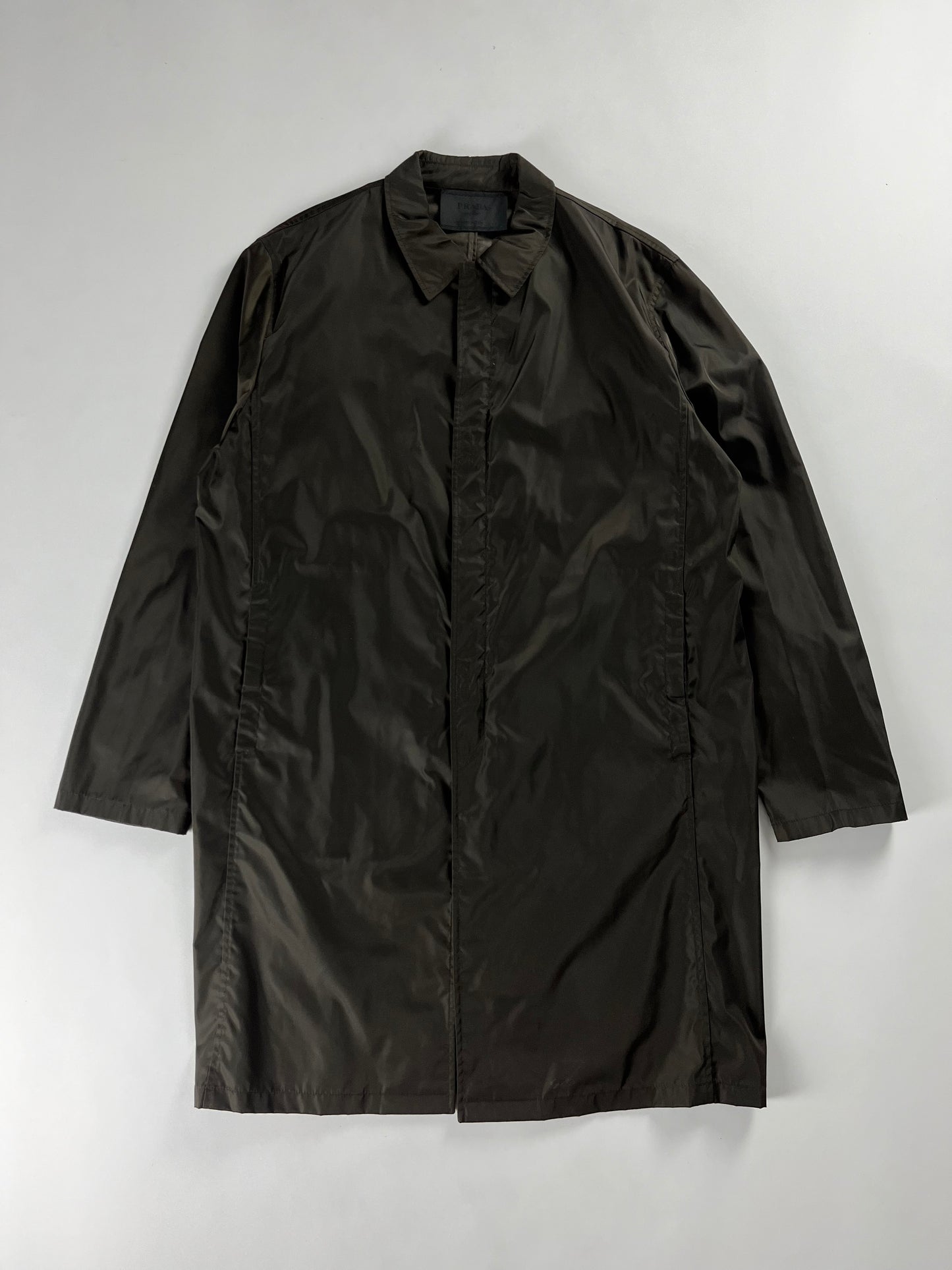 Prada Nylon Strapped Long Light Jacket SS 1998 - XL