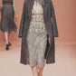 Prada Tweed Tailored Long Coat FW 2000 - XS