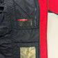 Prada Sample Red Fireflash Cuff Motor Jacket SS 2011 - M