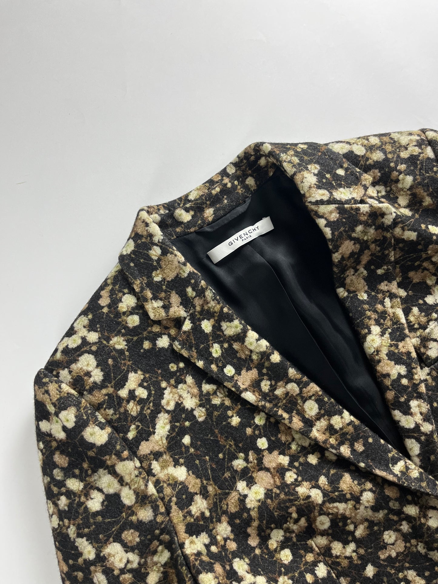 Givenchy Floral Print Coat SS 2015 - S