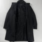 Prada Shadow Charcoal Wool Funnel Neck Coat FW 1998 - S