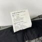 Junya Watanabe Grey Glen Plaid Folded Peplum Waist Straight Leg Skirt Trousers SS 2010 - S