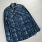 Bottega Veneta Blue Gradient Striped Work Jacket - M