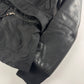 Prada Leather Sleeves Belted Collar Pilot Jacket 2000s - S
