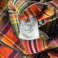 Hermès Sample Zip Up Plaid Tech Hooded Parka Jacket FW 2021 - M