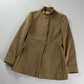 Prada Camel Leather Details Belted Collar Blazer FW 1999 - S