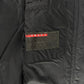 Prada Linea Rossa Convertible Sleeve Dyed Kid Fur Hooded Coat FW 1999 - S