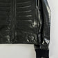 Dior Homme Napoleon Military Bright Dark Leather Jacket FW 2008 - M