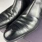 Prada Black Leather Chelsea Ankle Boots 2000s - 45 EU