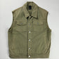 Dior Homme Sample Hedi Slimane "Strip" Raw Sleeveless Jacket SS 2004 - M