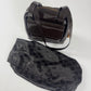 Gucci Brown Leather Patent Bamboo Shoulder Bag 1990s - OS