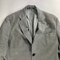 Hermès Sample Grey Tailored Cotton Minimalist Blazer SS 2022 - M