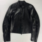 Gucci Tom Ford Pure Dark Soft Leather Padded Shoulder Biker Jacket SS 1999 - M