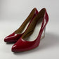 Maison Martin Margiela H&M Red Heel Pumps Glass Wedges - 38 EU