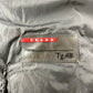 Prada Asymmetrical Zipper Nylon Metal jacket - M