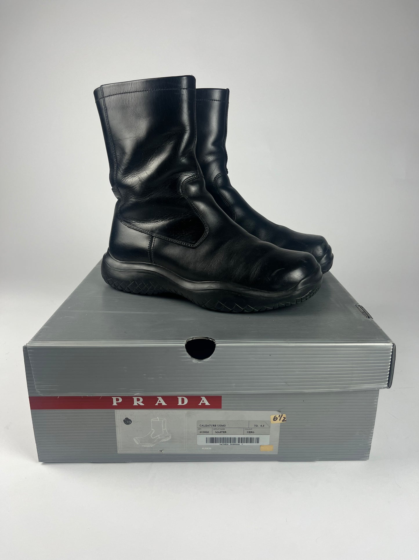 Prada Leather Boots FW 1999 - 42 EU