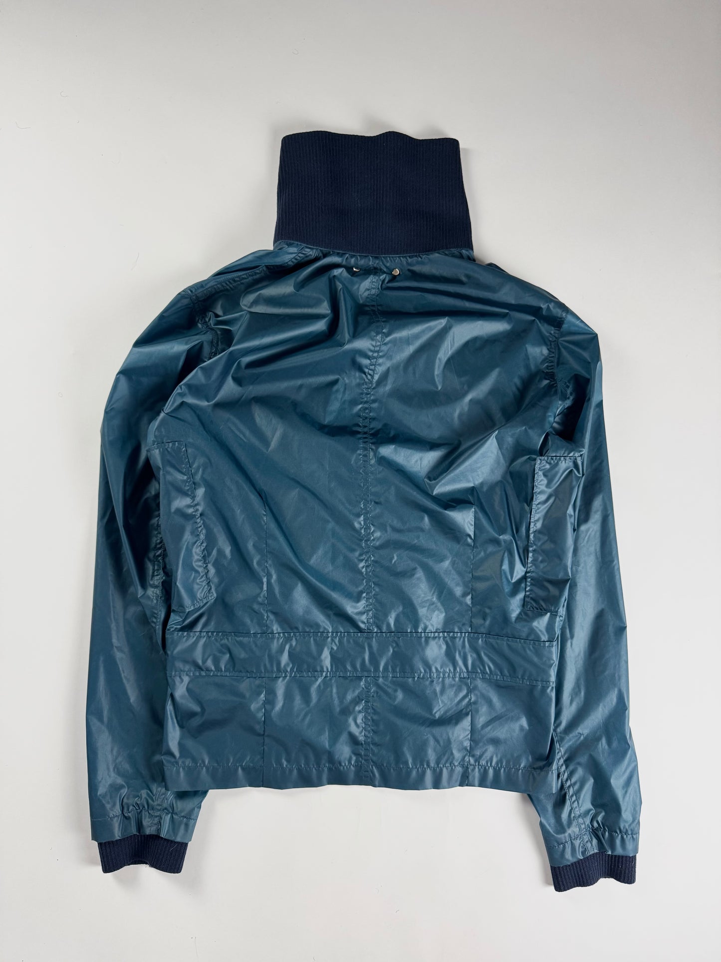 Louis Vuitton Blue Military Technical Turtleneck Jacket FW 2008 - M