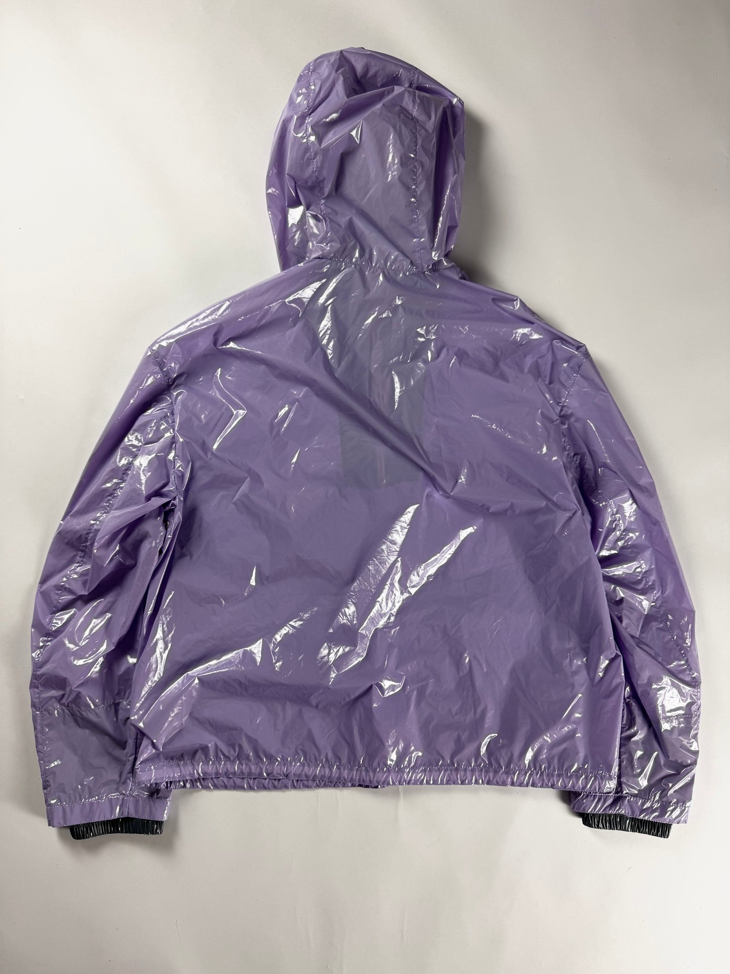 Hermès Sample Lila Glass Double Layer Parka Jacket SS 2023 - M
