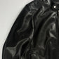 Prada Black Sample Leather Jacket SS 2014 - M