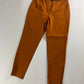 Prada Leather Cuffed Waist Amber Nylon Pants FW 1999 - S