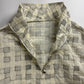 Hermès Sample Soft Ivory Plaid Turtleneck Half Zip Jacket SS 2020 - M