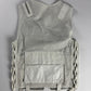 Gucci Sample 2 in 1 Cargo Mesh Leather Utility Bomber Jacket SS 2010 - S