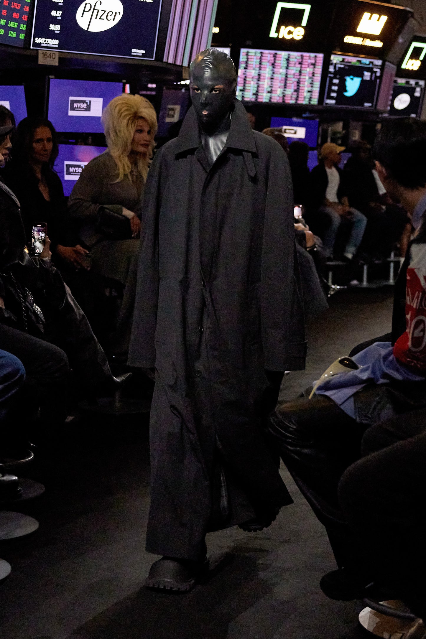 Balenciaga Dark Grey Steroid Oversized Boots Resort 2023 - 43 EU