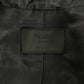 Prada Padded Navy Nylon Trucker Double Zip Jacket 2000s - M